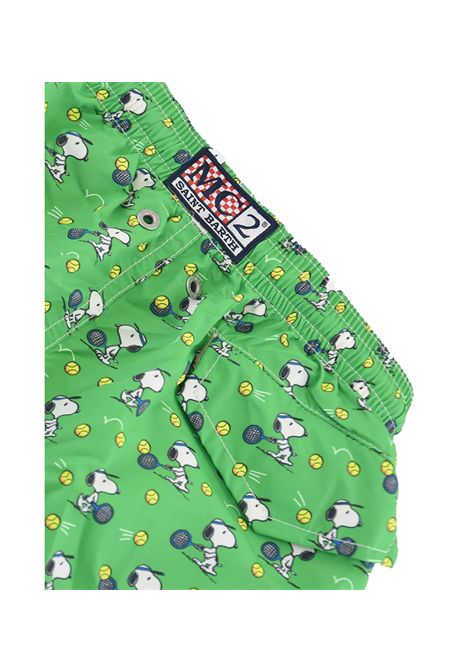 Costume bambino Jean Lighting MC2 Saint Barth 01134H Verde snoopy elastico poliestere MC2 SAINT BARTH | Costumi | JEANLIGHTING01134H57